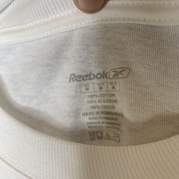 Reebok Super Bowl XLIII Long Sleeve White Shirt Mens L 100% Cotton Tampa Bay 02. - Picture 5 of 6